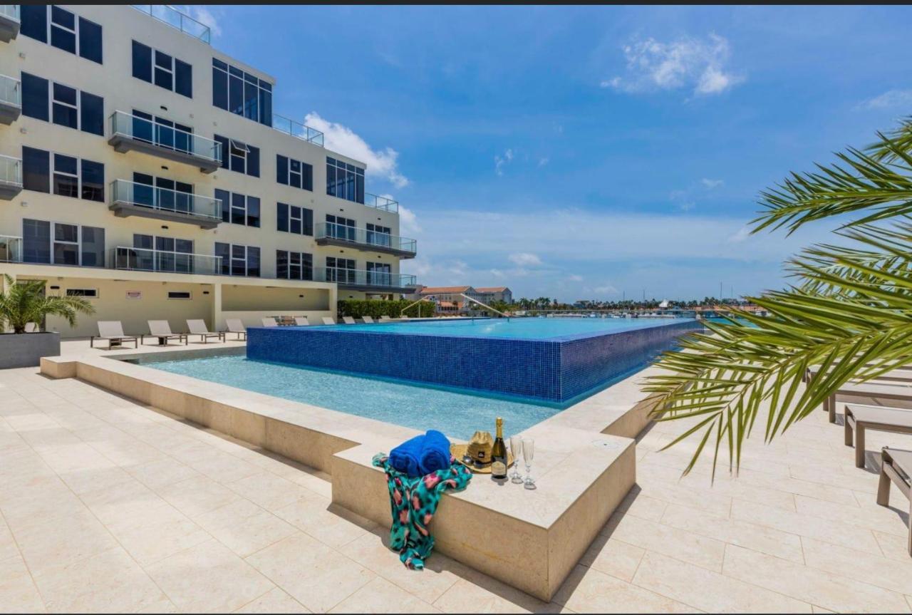 Ocean View Condo Overlooking The Caribbean Sea Oranjestad Dış mekan fotoğraf